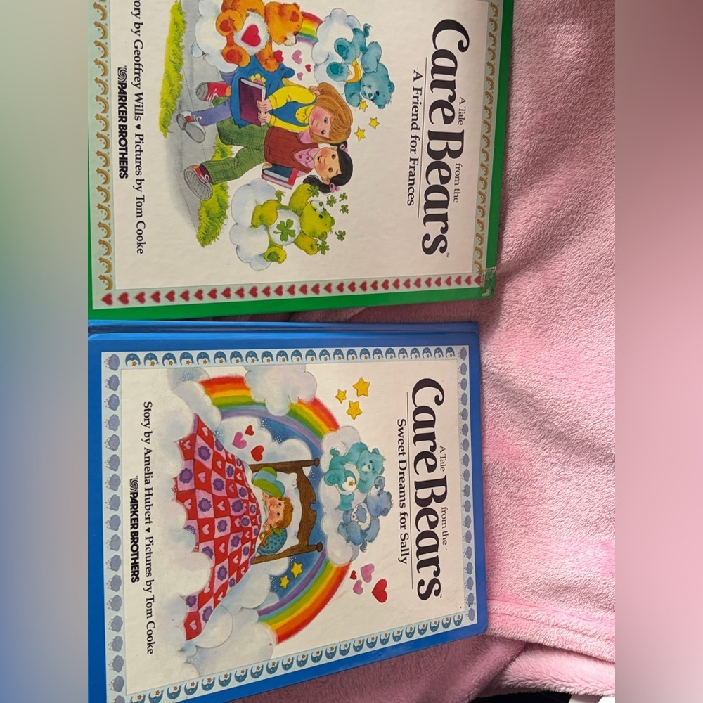 Vintage Care Bears books
